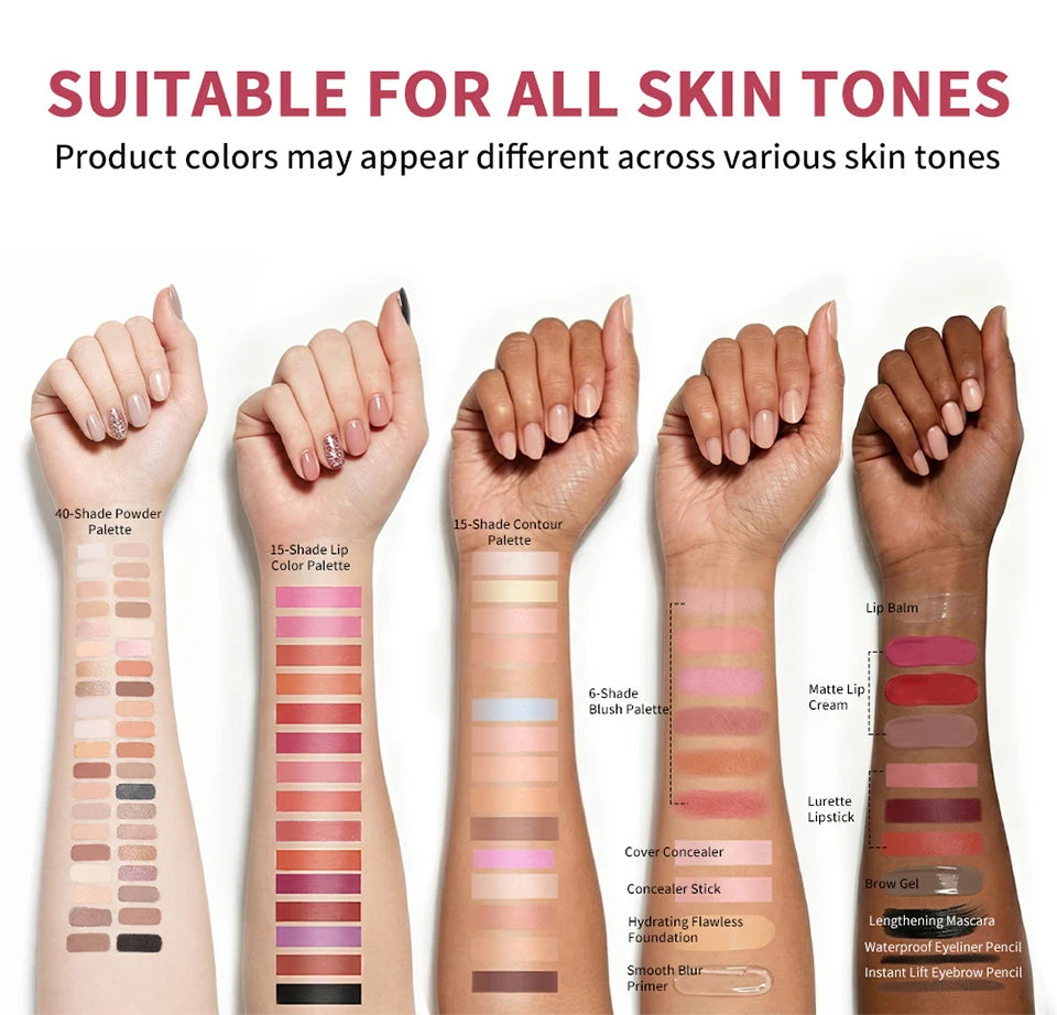 All-in-One Professional Makeup Collection Set - 16