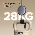 100W Retractable USB-C to USB-C Fast Charging Cable