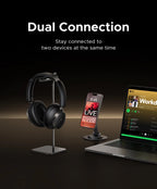 Wireless Noise Cancelling Bluetooth Headphones with Hi-Res Audio