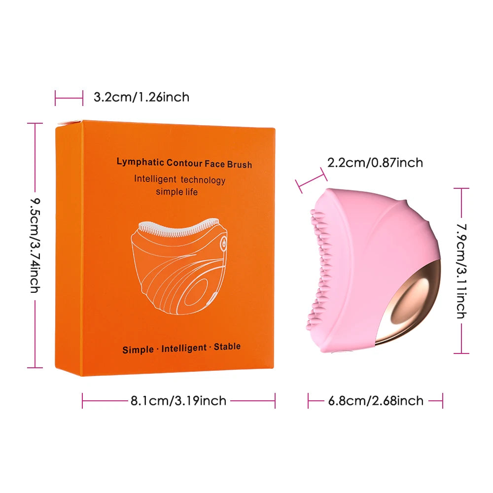 Electric Vibrating Body Contour Massage Brush - 13