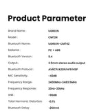 Bluetooth 5.4 Aux Adapter for Car with LED Display