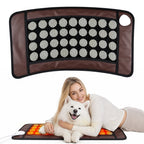 Double-Sided Natural Jade Heating Pad for Back and Muscle Relief