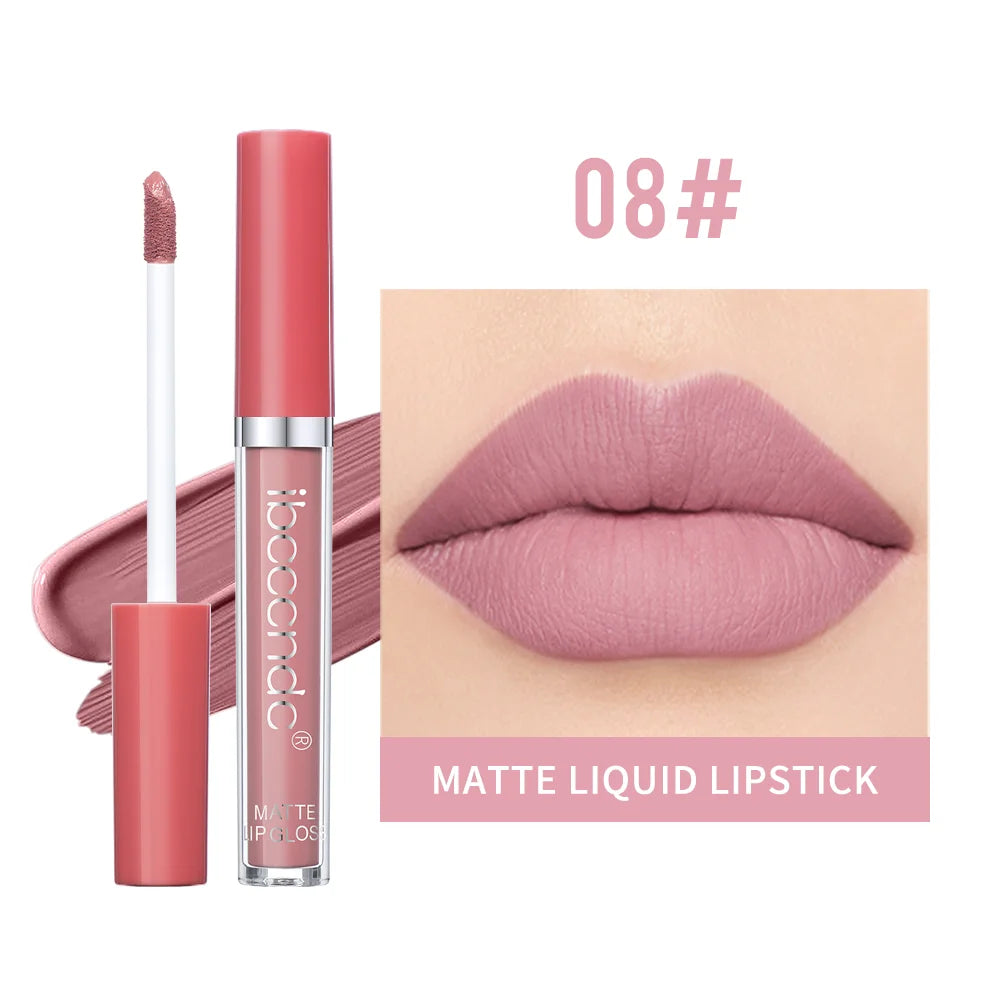 Matte Velvet Liquid Lipstick Waterproof Long-Lasting