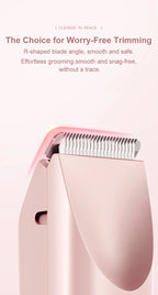 2-in-1 Waterproof Electric Hair Shaver for Body and Face