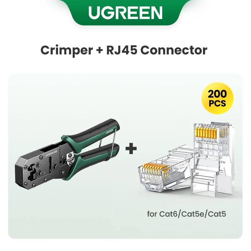 Multifunctional RJ45 Ethernet Cable Crimper and Stripper Tool - 29