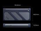 40Gbps USB4 M.2 NVMe SSD Enclosure with Cooling Fan