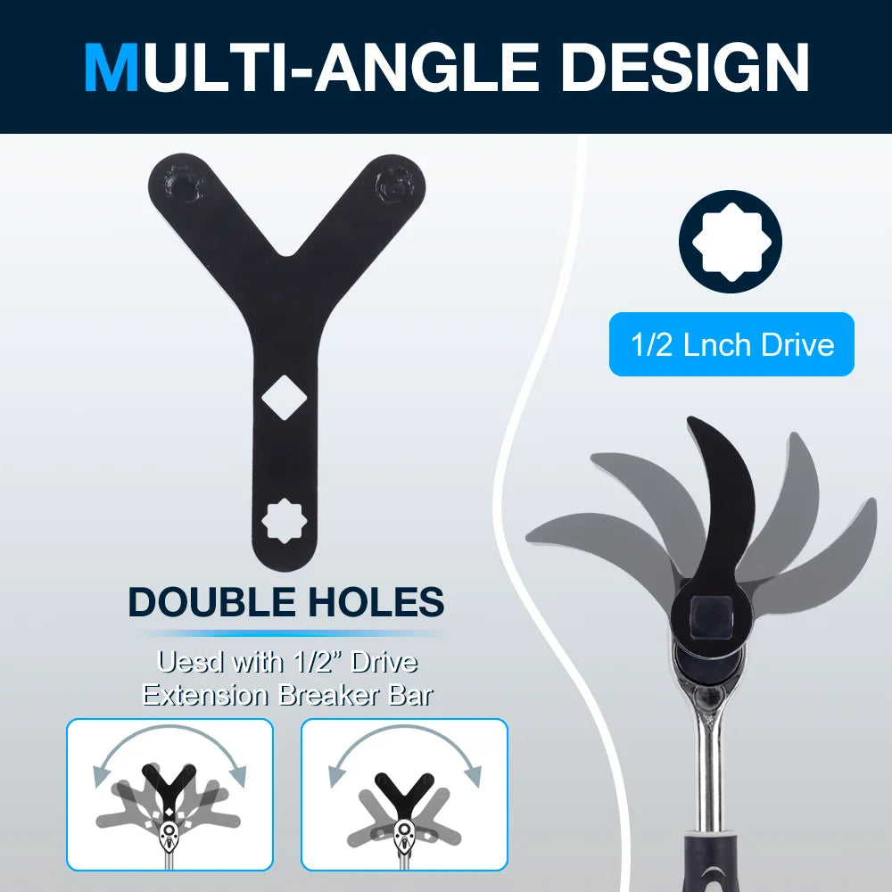 Automotive Lower Control Arm Ball Joint Separator and Prying Tool