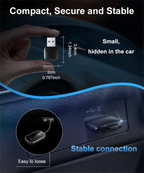 2-in-1 Wired to Wireless CarPlay and Android Auto Adapter Dongle