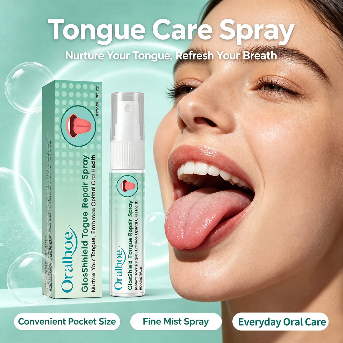Tongue Repair Spray for Fresh Breath and Oral Care