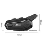Bluetooth 5.0 Motorcycle Helmet Intercom Headset