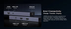 6-in-1 USB-C Hub with 4K 60Hz HDMI and 100W PD Charging