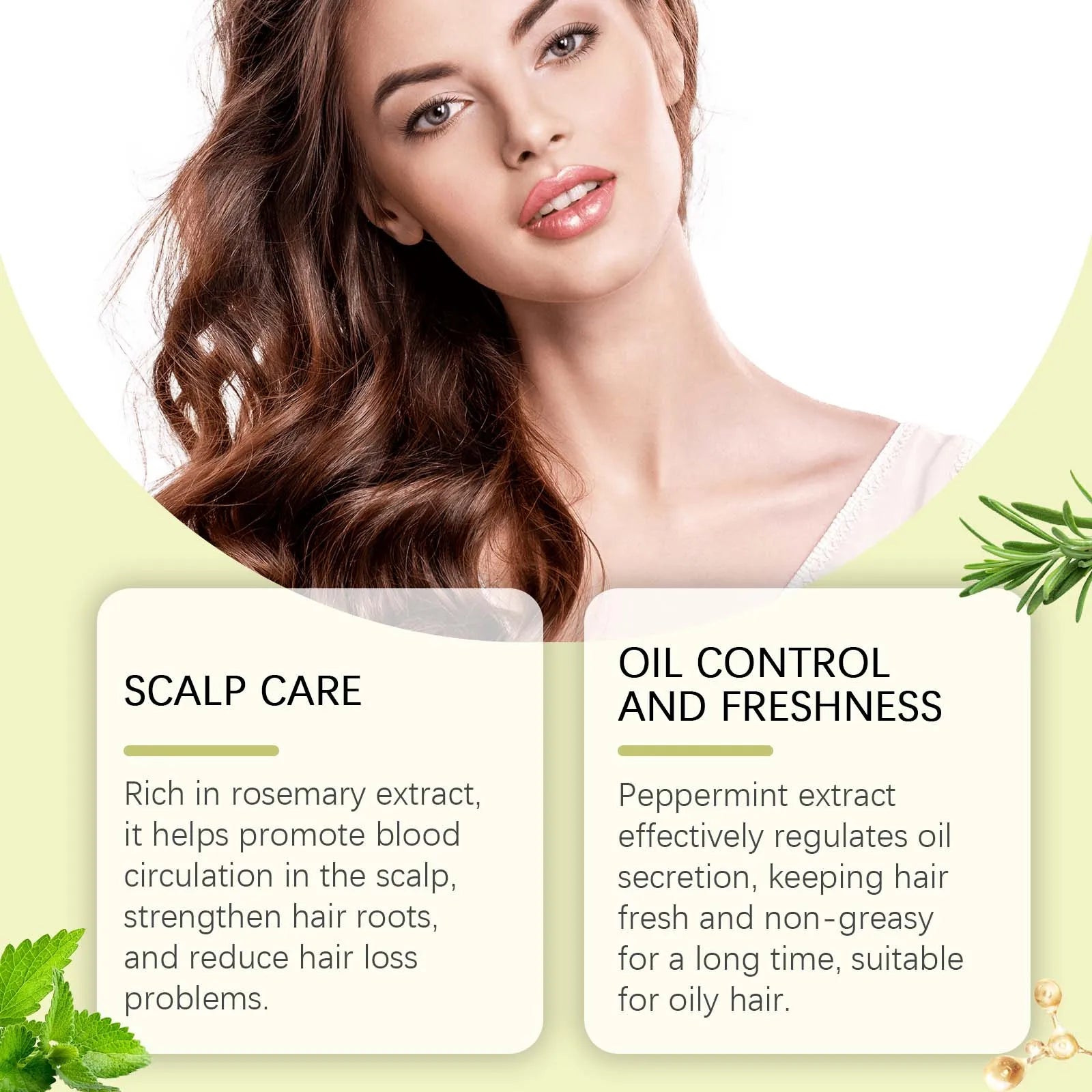 Rosemary Strengthening Hair Spray for Oil Control and Frizz - 8