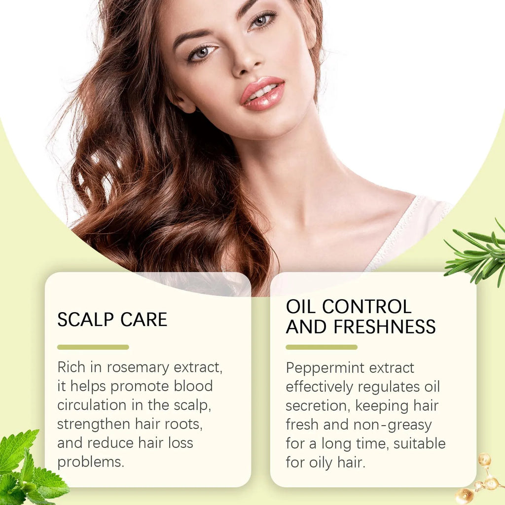 Rosemary Strengthening Hair Spray for Oil Control and Frizz