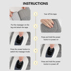 Wireless Air Compression Leg Massager for Muscle Recovery