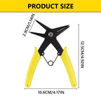 2-in-1 Dual-Purpose Circlip Pliers with 225-Piece Retaining Ring Set