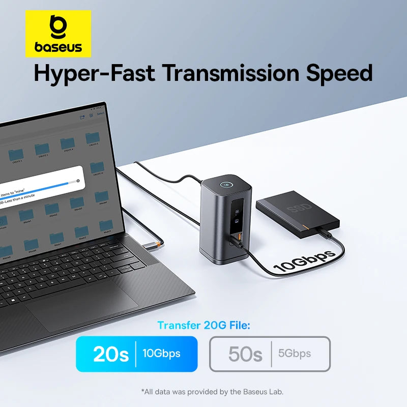 11-in-1 USB-C Docking Station with 4K Triple Display and 100W PD