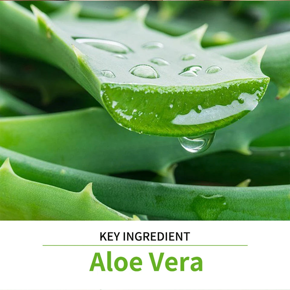 Soothing Aloe Vera Moisturizing Gel for Face and Skin