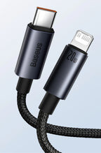 USB-C to Lightning Fast Charging and Data Sync Cable
