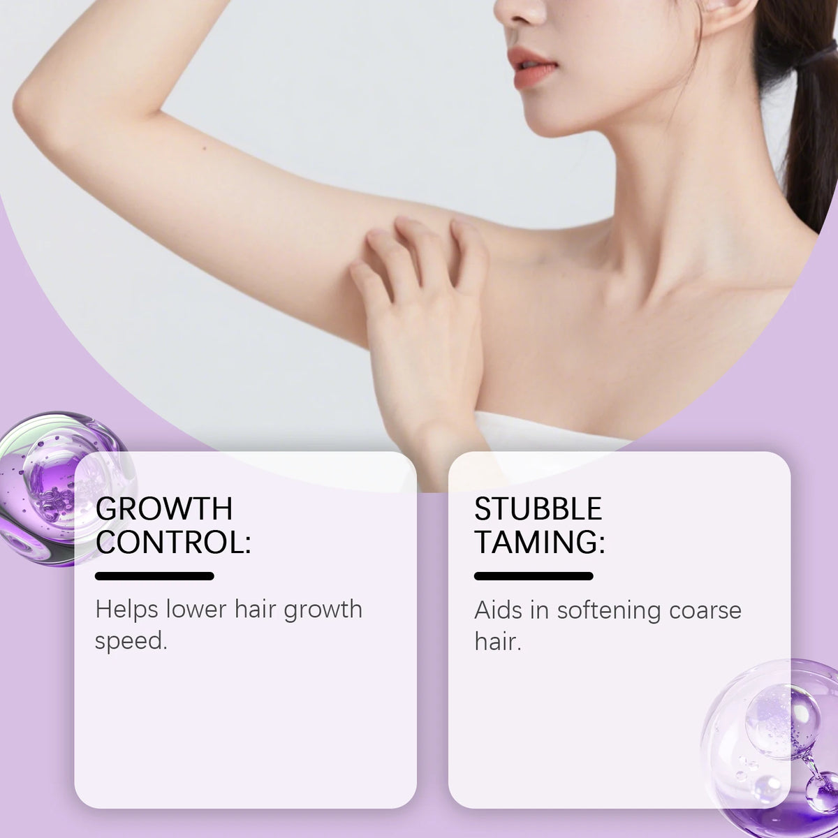 Cyperus Rotundus Hair Growth Inhibitor Serum for Post-Hair Removal