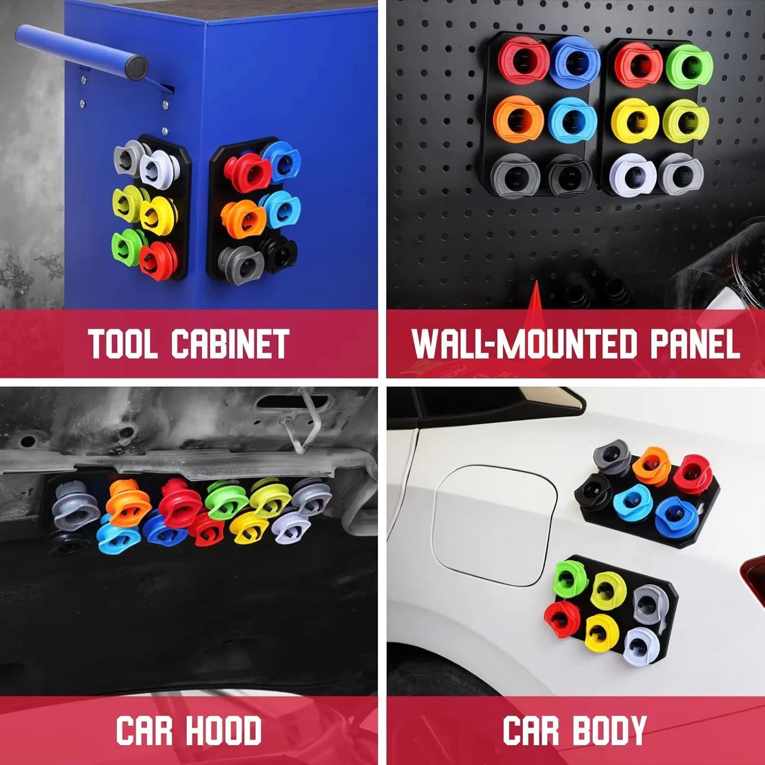 Universal Engine Oil Funnel Kit with 12 Adapters - 6