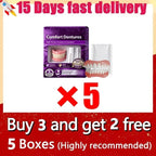 Comfort Silicone Denture Set for Instant Smile and Oral Care