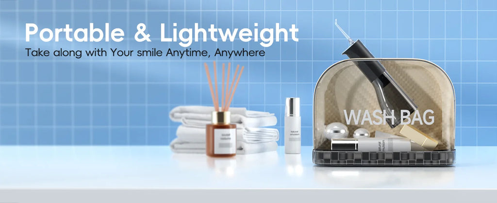 Electric Toothbrush and Water Flosser Dental Care Set