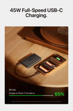 10000mAh Magnetic Wireless Power Bank 45W Fast Charging
