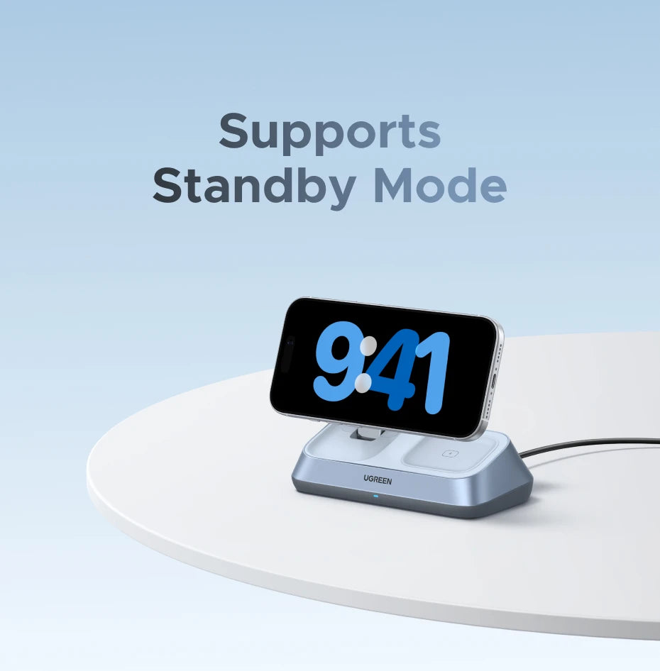 3-in-1 Magnetic Wireless Charging Station for Apple Devices