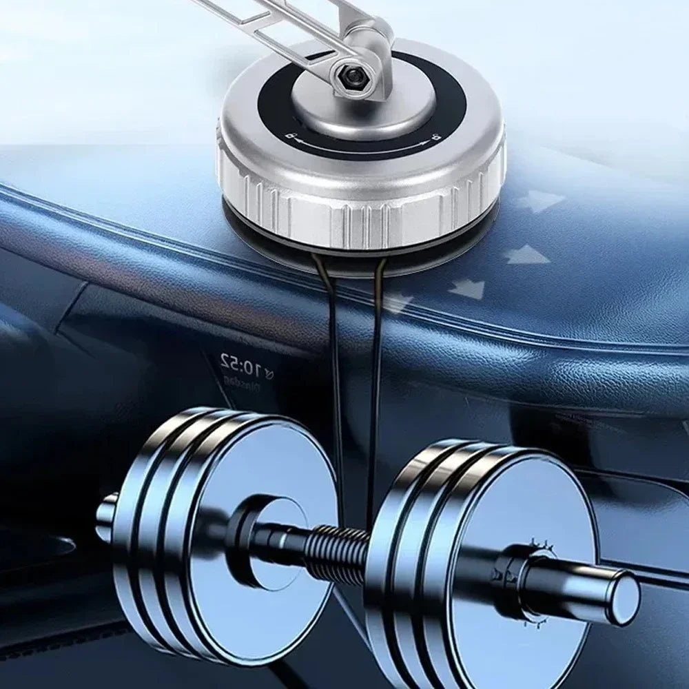 Magnetic Car Phone Holder with Vacuum Sucker and 360 Degree Rotation