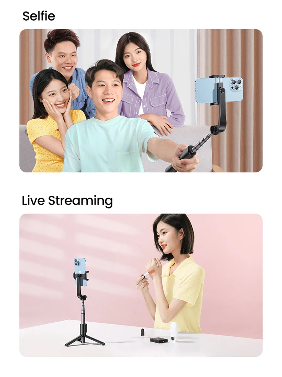 Bluetooth Selfie Stick Tripod with Remote Shutter - 10