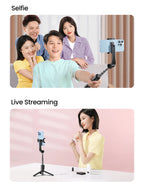 Bluetooth Selfie Stick Tripod with Remote Shutter