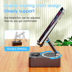 3-in-1 Foldable Phone Stand with Bluetooth Speaker & Power Bank