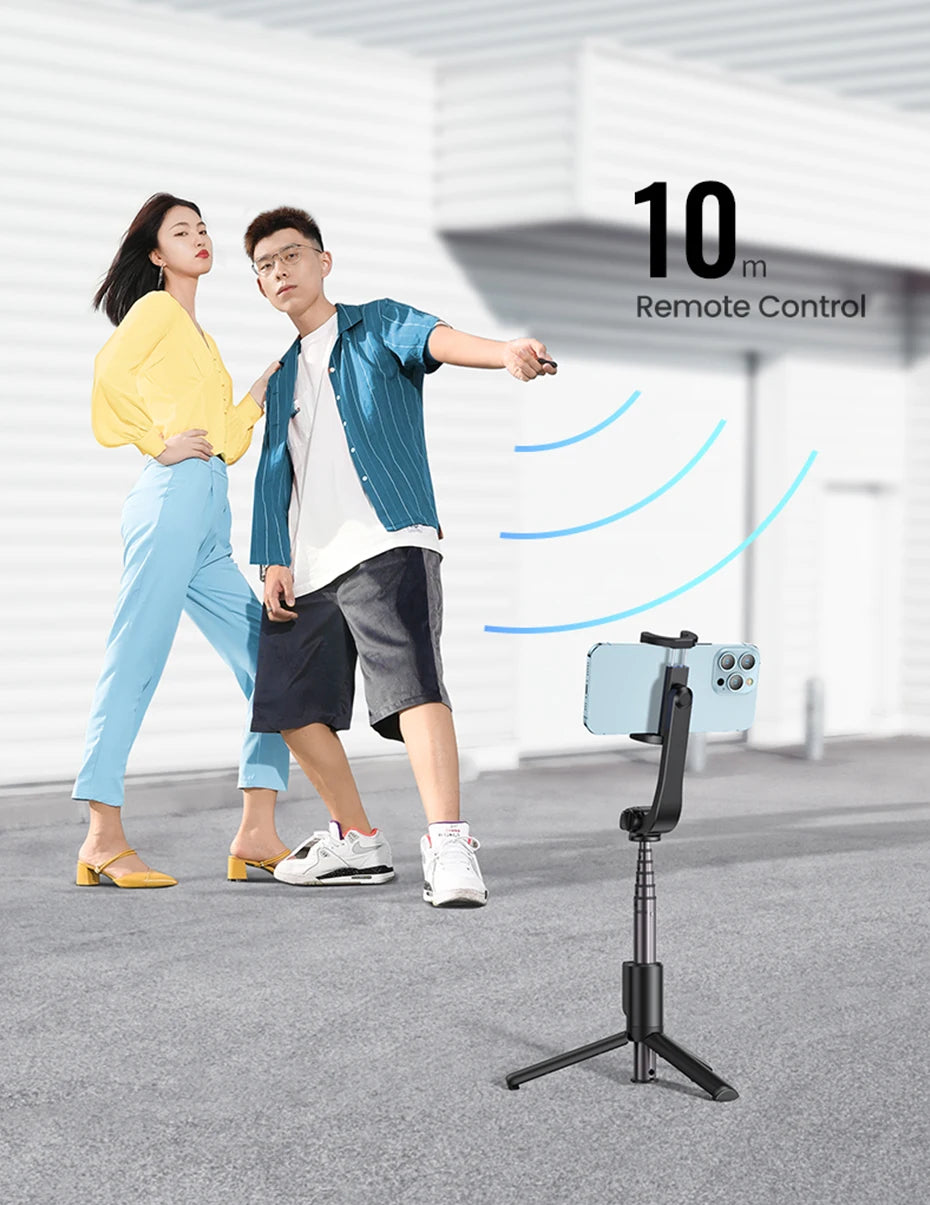 Bluetooth Selfie Stick Tripod with Remote Shutter