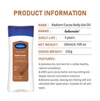 Radiant Cocoa Butter Body Gel Oil for Hydrated Glowing Skin