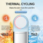 Hot and Cold Facial Cleansing Brush with Massager