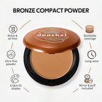 Matte Bronzer Compact Powder for Natural Sun-Kissed Glow