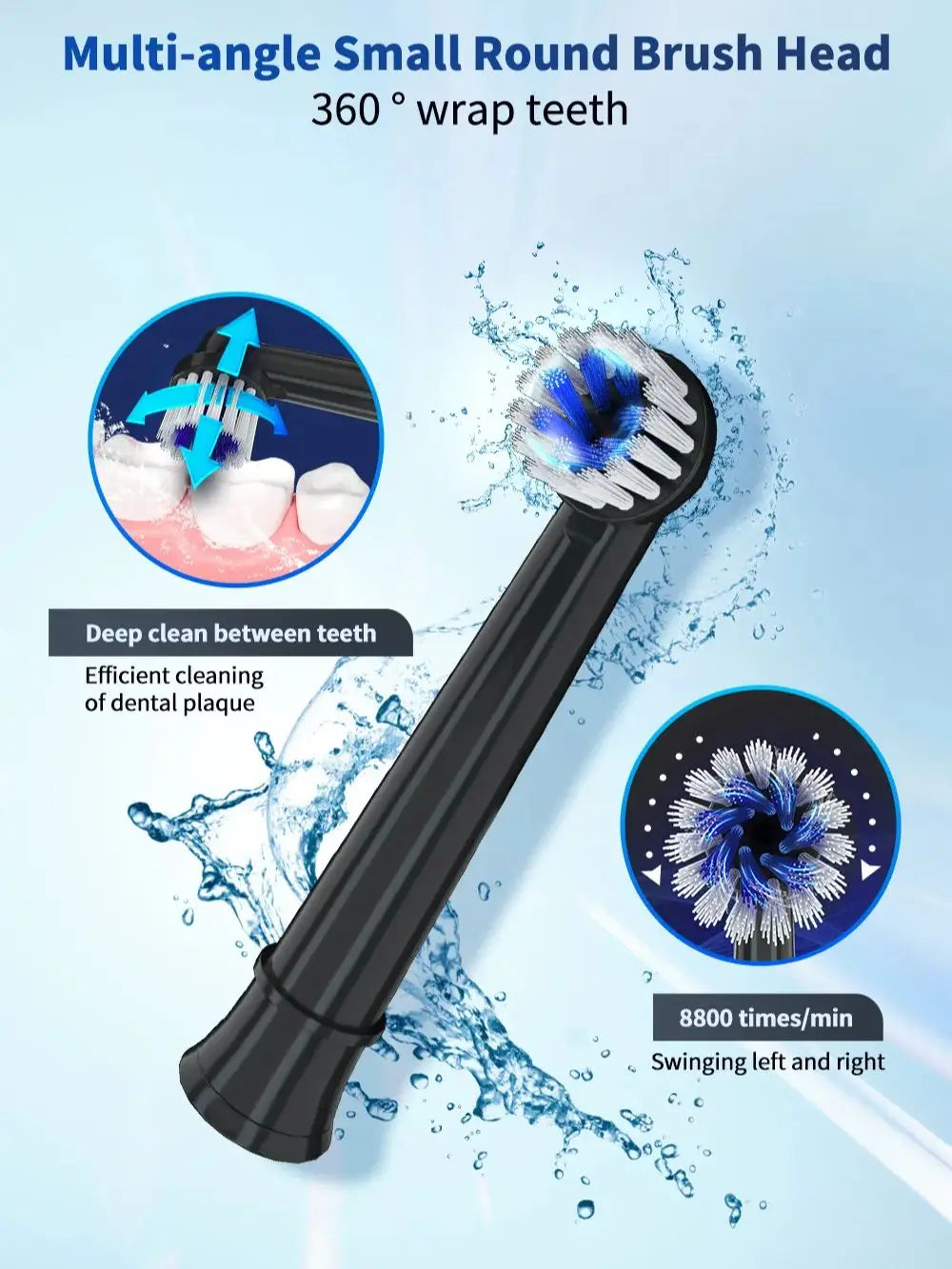 Replacement Toothbrush Heads for T37