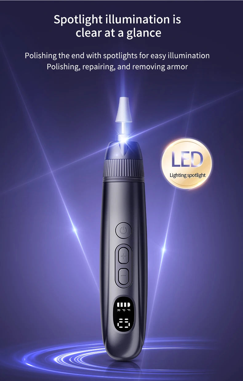 Electric Cordless Nail Drill for Manicure and Pedicure - 17