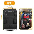Car Seat Back Organizer with Tablet Holder and Storage Pockets