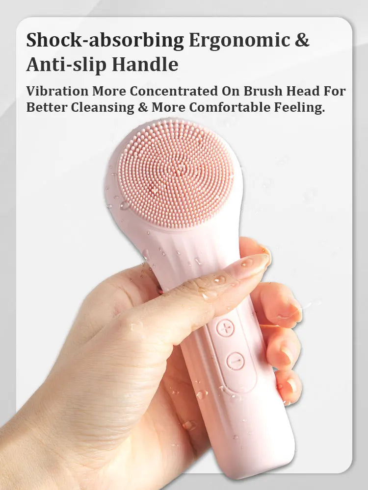 Sonic Electric Facial Cleansing and Massaging Brush