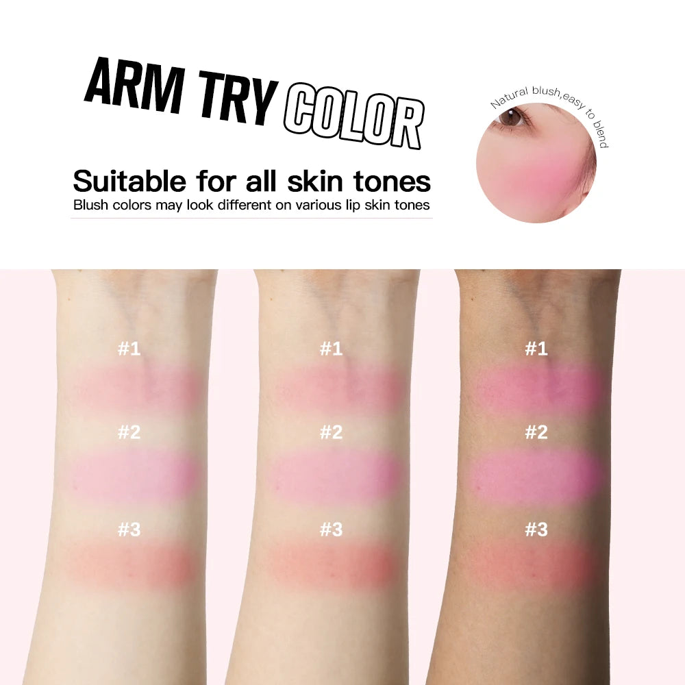 Long-Lasting Cream Butter Blush for Natural Cheek Color - 6