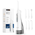 Portable Electric Water Flosser and Teeth Whitening Kit