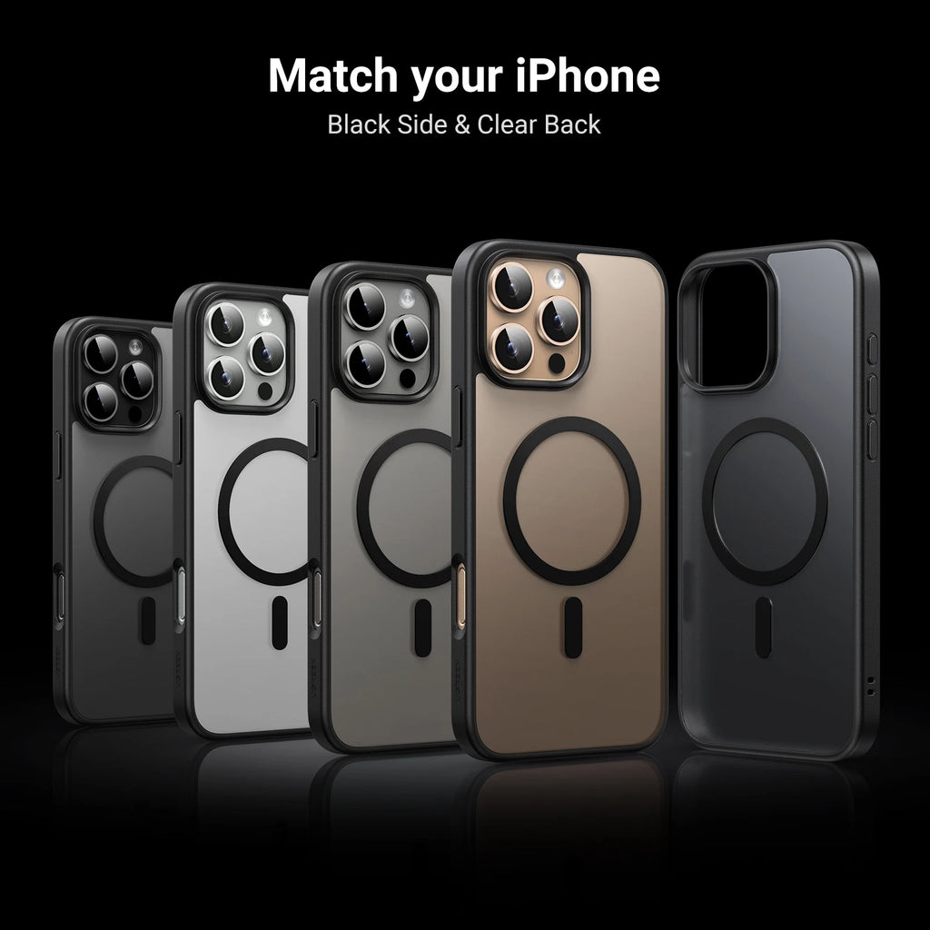 Magnetic Shockproof Protective Case for iPhone 15 and 16 Series