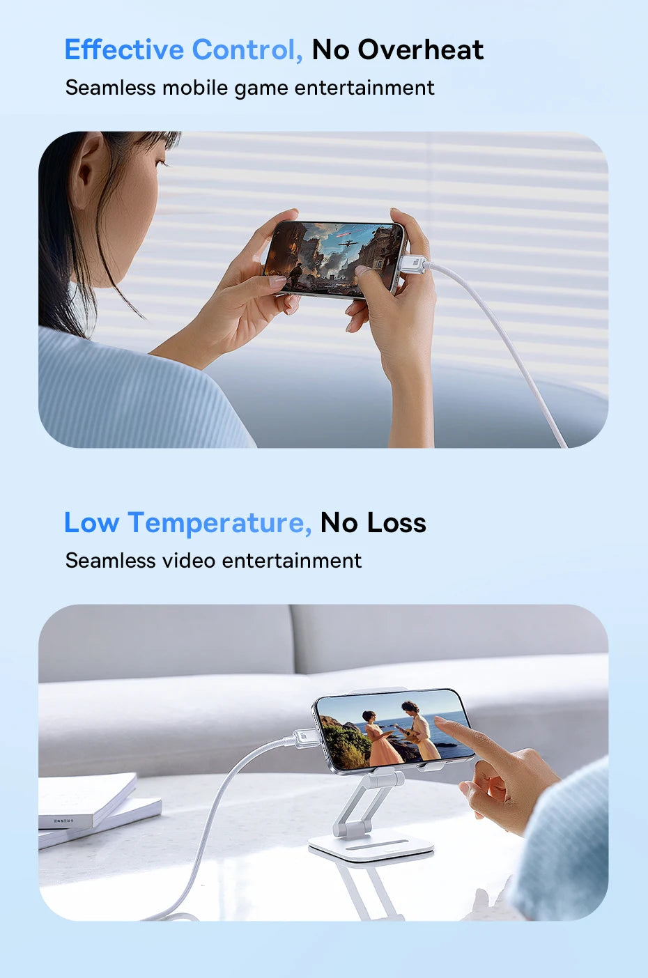 100W USB-C Fast Charging and Data Cable