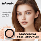 Matte Finishing Loose Baking Setting Powder for Long-Lasting Wear