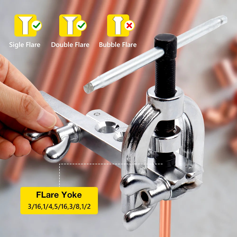 25ft 3/16" Brake Line Tubing and Flaring Tool Kit
