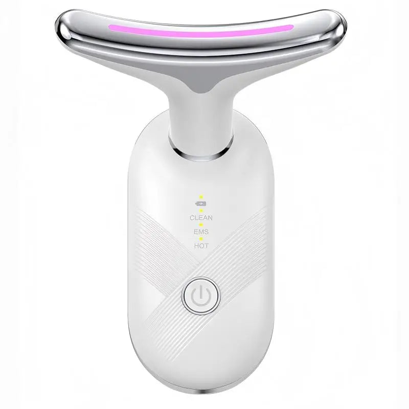 Red Light LED Facial and Neck Massager for Skin Tightening - 15