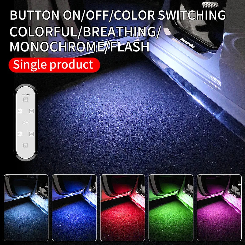 Magnetic LED Car Door Warning Light with USB Rechargeable Battery