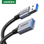 USB 3.0 Male to Female Extension Cable for Data Transfer