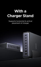 200W GaN Desktop Fast Charging Station for Laptops and Phones